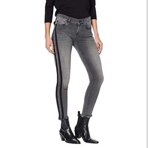 True Religion Halle mid-rise super skinny jean.